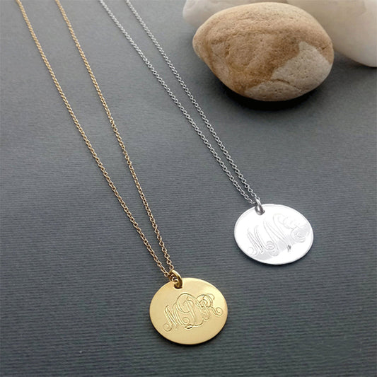 14K Custom Medallion Necklace
