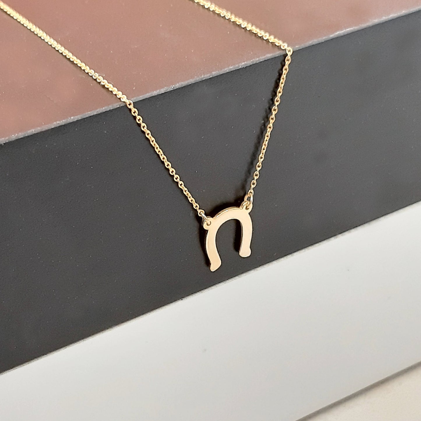 Horseshoe Symbol Necklace