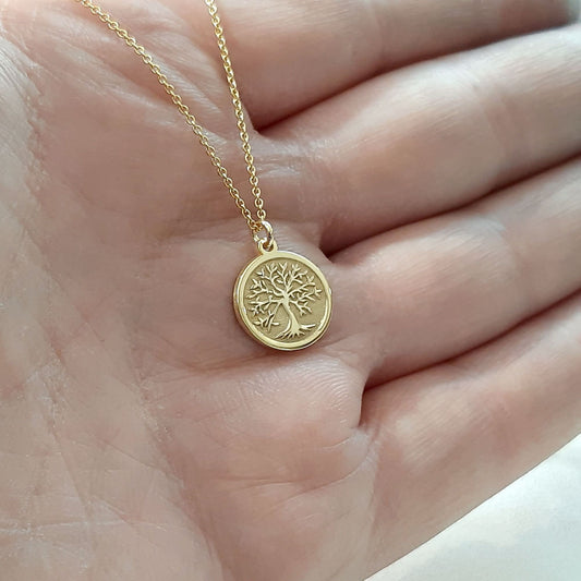 Gold Tree Of Life Necklace