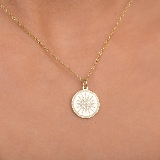 Vergina Sun Necklace